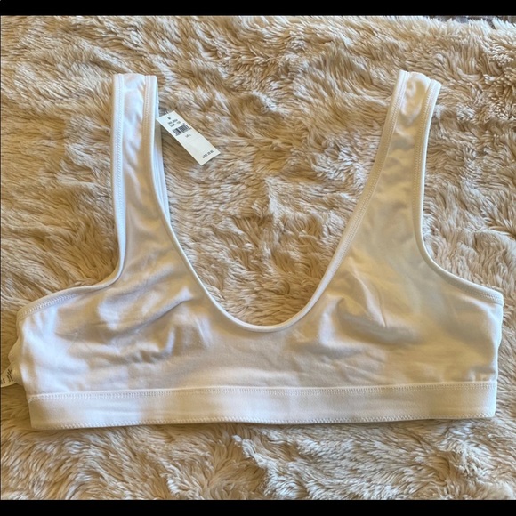 Aerie Cotton Scoop Bralette - Picture 5 of 10